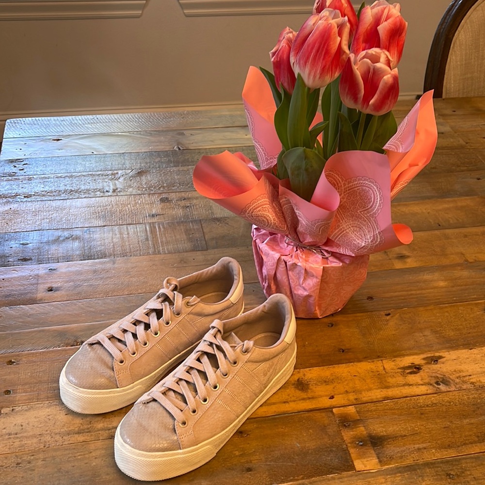 Gola orchid blush pink thick soles viper sneakers platform tennis shoes AE